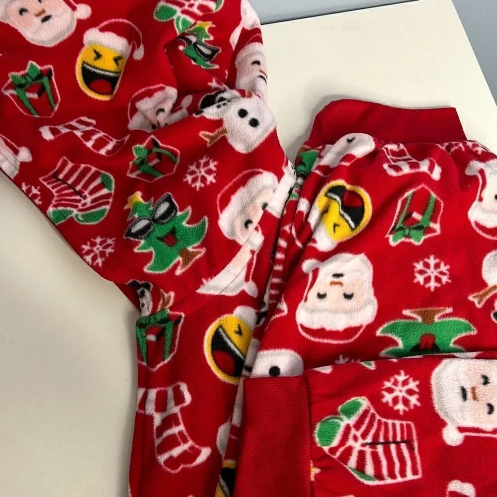 Adult Christmas Fleece Hooded One Piece Outfit xxL